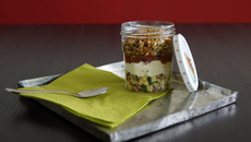 Verrine estivale pour pique-nique