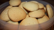 Petits sablés à la fleur d'oranger