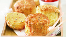 Scones au fromage et céréales