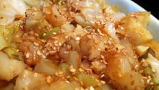 Choux-Choux soja sésame !