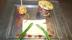 De fil en aiguille ou le filet de bœuf dans une composition 'mode et travaux'