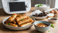 Nems de poulet au thermomix