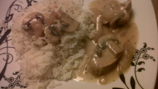 Filet mignon champignons-moutarde