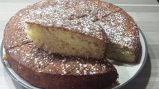 Délicieux gâteau à la banane