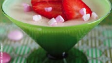 Mousse de Mentos à la fraise