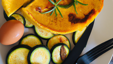 Flan courgettes