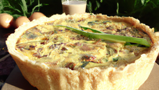 Quiche landaise