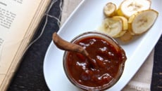 Confiture de bananes au chocolat
