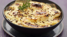 Gratin de Princesse Amandine à la moutarde