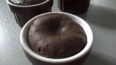 Timbales gourmandes chocolat au cœur coulant