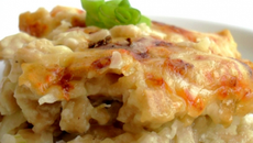 Gratin de crozets à la tomme de montagne