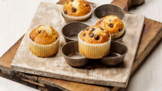 Muffins aux pépites de chocolat en deux temps trois mouvements