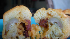 Cake chorizo - citron confit - olives vertes