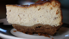 Cheesecake au sirop d'érable