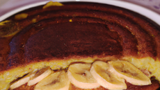 Gâteau à la banane savoureux