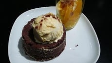 Fondant tiède chocolat gingembre