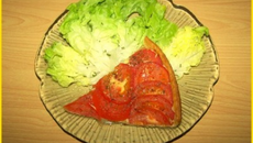 Tarte aux tomates, gruyère et moutarde