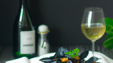 Moules au vin blanc