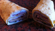 Wraps jambon/chèvre