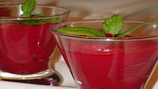 Purée de betteraves maison