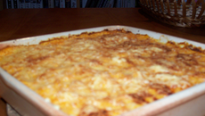 Gratin de potiron express
