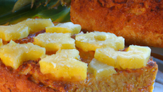 Gâteau de riz à l'ananas