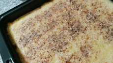 Pavé de lieu noir juste poché au lait de parmesan