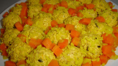 Boulettes de poulet au riz