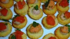 Pettites bouchées salées
