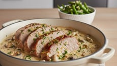 Filet mignon à la crème et au boursin