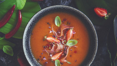 Gaspacho au Jambon Serrano