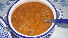 Harira au gigot d'agneau