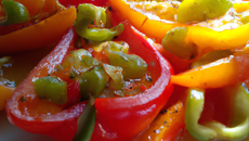 Salades de poivrons