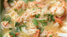 Céviche de crevettes aux agrumes