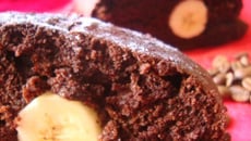 Cake "Choco-café-banane"