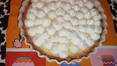 Tarte au citron et sa meringue douce et fondante