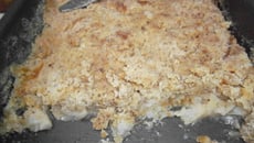 Crumble poires-noisettes