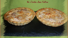 Tartelette traditionnelle au thon saveur mexicaine