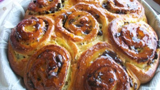 Brioche chinois aux pépites de chocolat