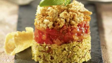 Crumble extra de tomates, parmesan et céréales Méditerranéennes
