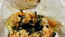 Papillottes de crevettes aux saveur d'Asie
