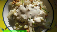 Salade-repas légère aux chicons