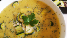 Ma soupe de courgettes