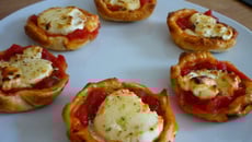 Tartelettes tomates et chèvre