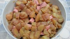 Salade de patate au cervelas