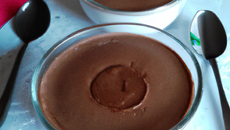 Mousse au chocolat légère sans sucre