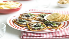 Pragmatiques crackers façon pizza