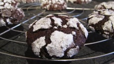 Biscuits craquelés au chocolat