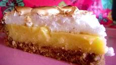 Tarte américaine au citron meringuée