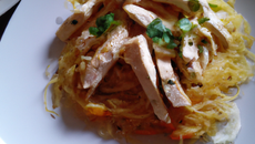 Vermicelles au poulet